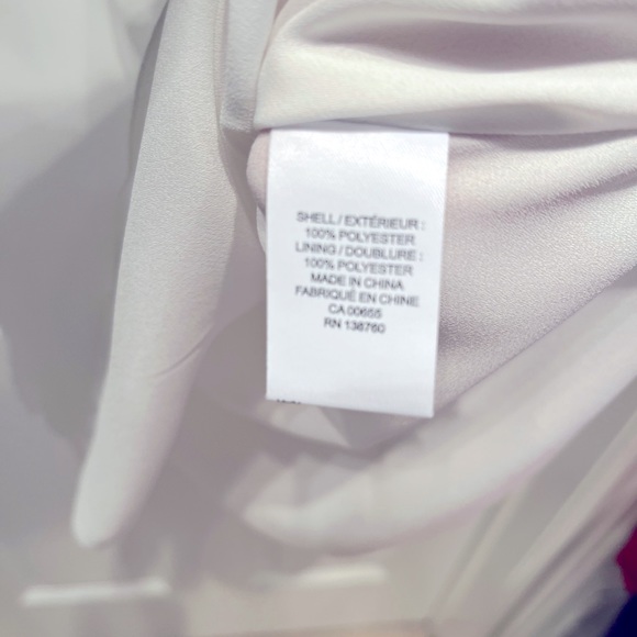 R&W & CO Cap sleeve white blouse size small - Picture 5 of 6